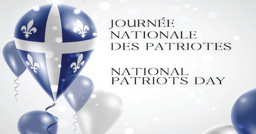 Symbole de la journee nationale des patriotes