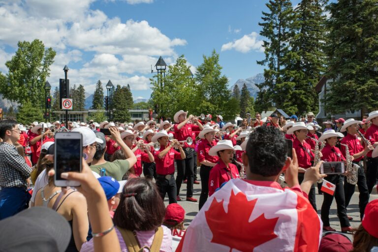 Gathering for Canada Day